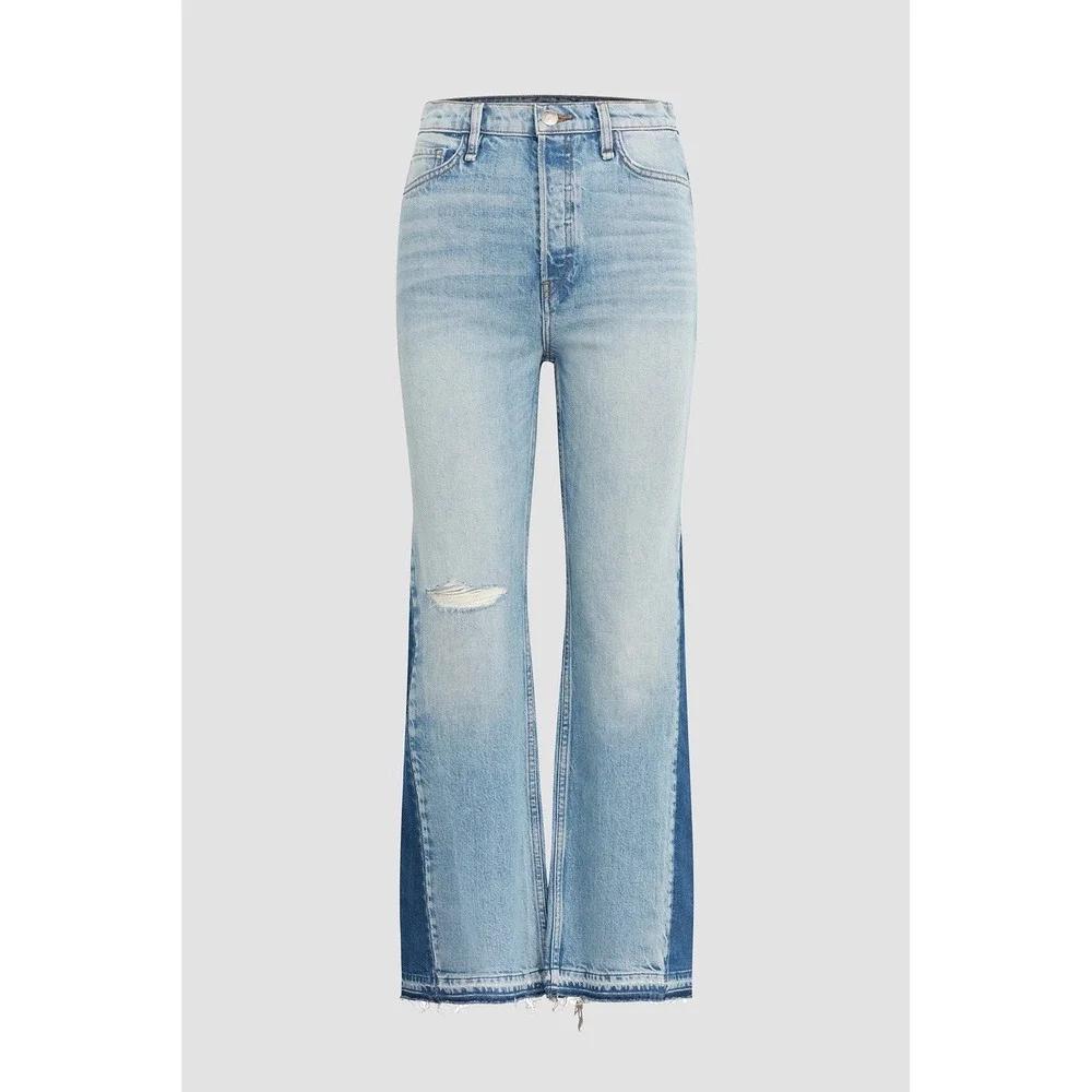 H By Hudson Sky Blue High Rise Women Jeans - Picture 2 of 14
